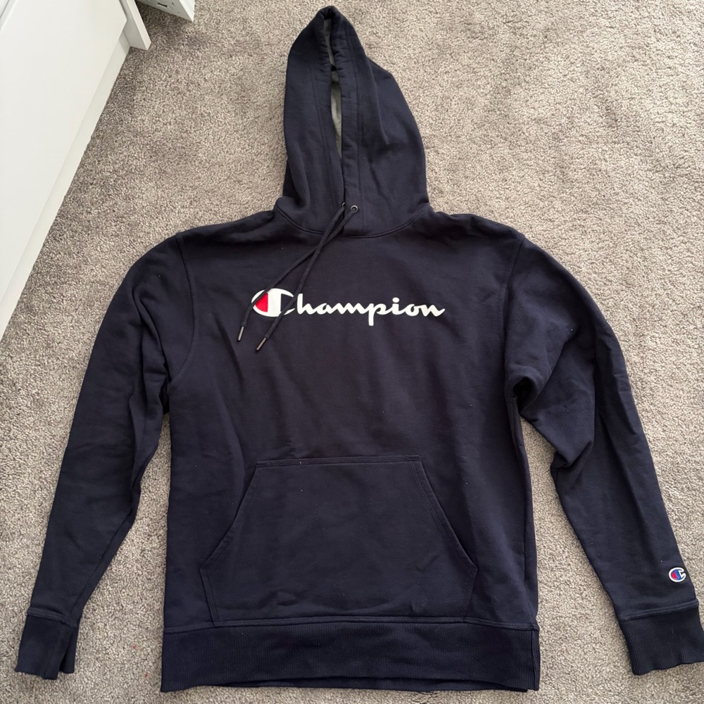 Champion Navy Blue Hoodie